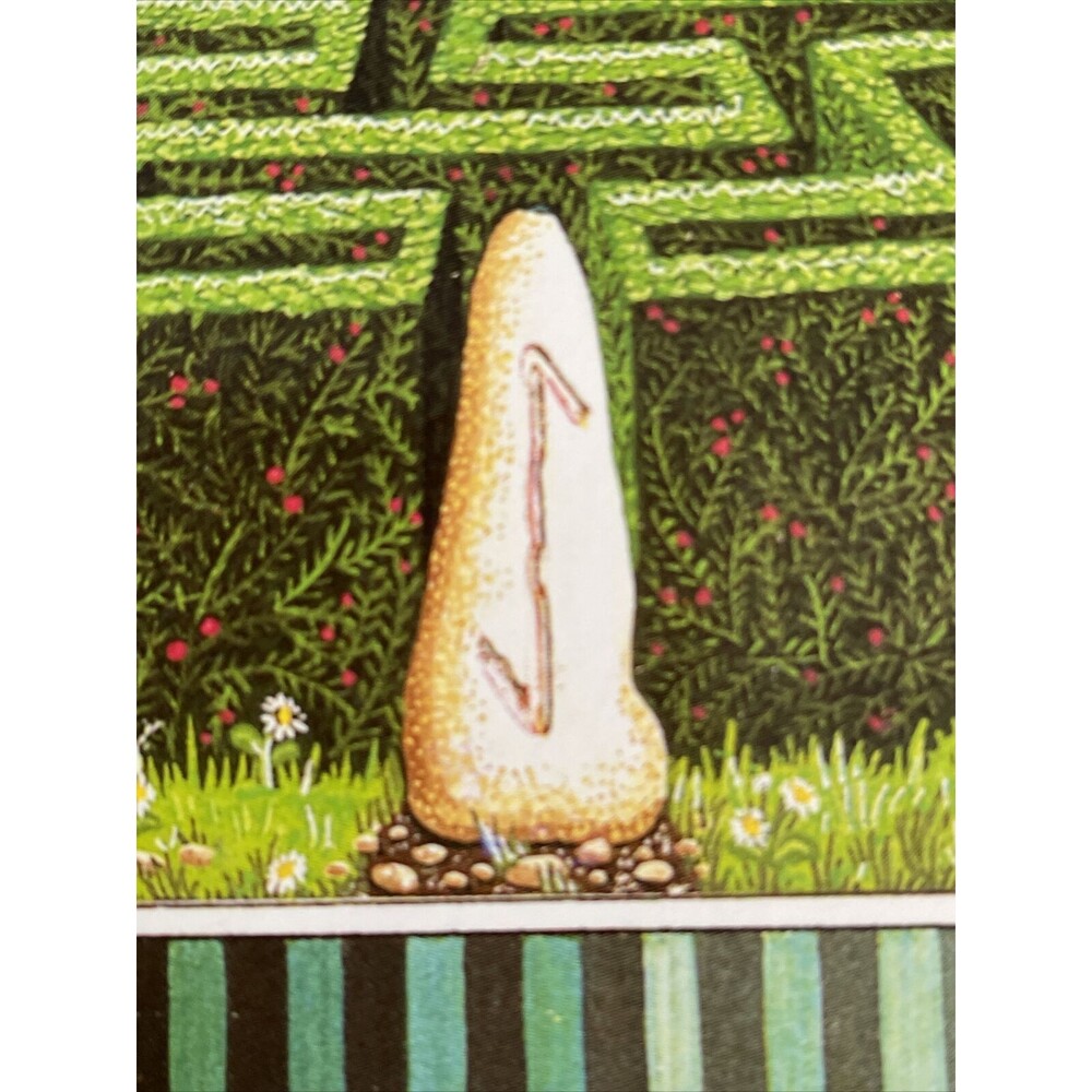 Single Card 9 Defense Purple Deck Spell Alter Ritual Replacement Rune Tarot Card